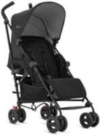 Silver Cross Essentials - Zest Pushchair - Foldable Travel Stroller - Everyday Travel Stroller - Buggy - Newborns to 4 Years - Space