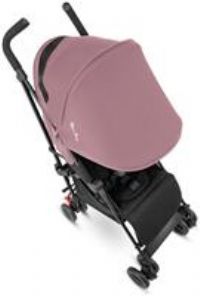 Silver Cross Essentials - Zest Pushchair - Foldable Travel Stroller - Everyday Travel Stroller - Buggy - Newborns to 4 Years - Pink