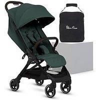 Silver Cross - Clic 2 Compact Stroller & Travel Bag - Travel Stroller for Life On The Go - Foldable & Lightweight - Suitable from Birth to 4 Years - Conifer