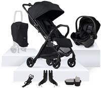 Silver Cross Jet 8 pc Travel System - Black