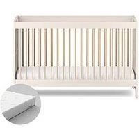 Silver Cross Seville Cot Bed & Truefit Mattress