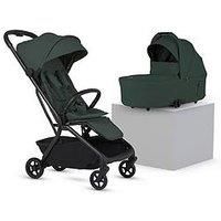 Silver Cross Nia Compact Travel Stroller With Carry Cot - Conifer