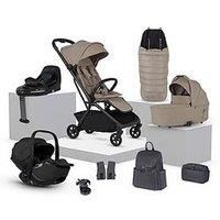 Silver Cross Nia Compact Travel System With Accessories - Champagne