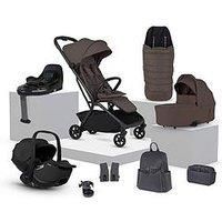 Silver Cross Nia Compact Travel System With Accessories - Chocloate