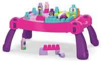 Mega Bloks FFG22 Builda nd Learn Table - Pink