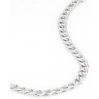 The Love Silver Collection Sterling Silver Curb Chain (4.3Mm) Necklace 24 Inch