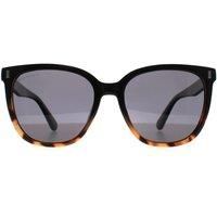 Montana Sunglasses MP190 A Shiny Black Turtle Smoke Polarized