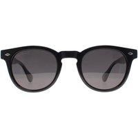 Montana Sunglasses MP191  Shiny Black Smoke Grey Polarized