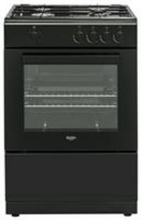 Bush BGC60SBX 60cm Single Gas Cooker - Black