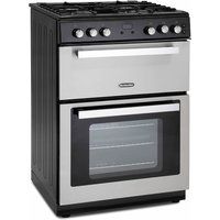 Montpellier RMC61GOX 60cm Gas Cooker in St St Double Oven A Energy Rat
