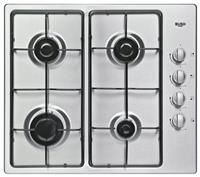 Bush DHG60GNSS 58cm 4 Burner Gas Hob - Stainless Steel