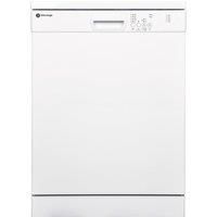 White Knight FSDW6052W 60cm Dishwasher in White 12 Place Settings E Ra