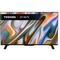 Toshiba 43”UV2F53DB 4K Smart VIDAA TV, Ultra HD, HDR10, Freely, Disney+, Prime Video, Netflix, Dolby Atmos, Dolby Vision, Sound by Onkyo, Works with Alexa, Works with Google Assistant, VIDAA Voice
