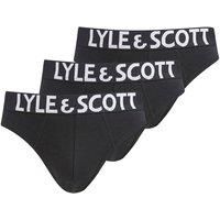 Lyle & Scott Ryder 3 Pack Briefs Black