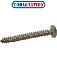 Stainless Self Tapping Pan Head Pozi Screw 1 1/2" x 8