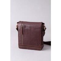 'Keswick' Medium Leather Messenger Bag