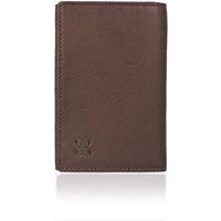 Lakeland Leather Mens Trifold Wallet in Brown