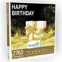 Buyagift Happy Birthday Gift Experiences Box - Over 2760 Experiences for One or Two People