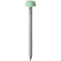 TIMCO - 30mm Polymer Headed Pin - Chartwell Green - 250 PCS
