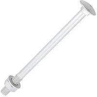 M10 x 150mm Carbon Steel Exterior Carriage Bolts Nuts & Washers 10 Pack 10150CBI