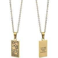 Treat Republic Personalised Wisdom Tarot Card Necklace