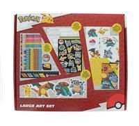 Pokemon Large Art Set Colouring Set | Boys Gifts | Girls Gifts | Pokemon Stationary Set | School Supplies | Pokemon Art Set | Gifts for Boys and Girls | Pencil Set