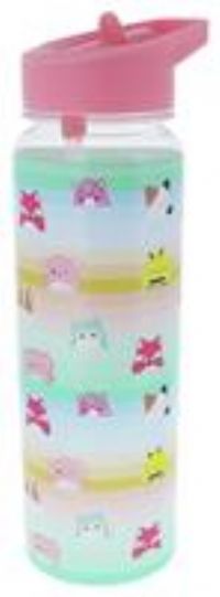 Squishmallows Multicolour Sipper Water Bottle - 650ml