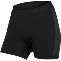 Endura Engineered Padded Womens Boxer Shorts Small Black