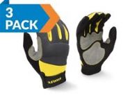 Stanley SY660Lx3 Performance Gloves Large 3pk