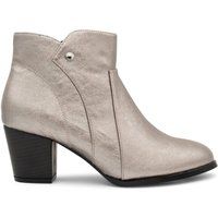 Paradox London Belinda Pewter Wide Fit Boot