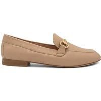 Faux Leather 'Christa' Flat Loafer Shoe