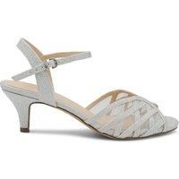 Marielle Glitter Kitten Heeled Sandals
