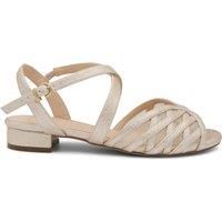 'Polly' Wide Fit Low Heel Sandal