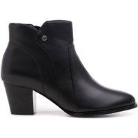 Belinda' Mid Block Heel Ankle Boot