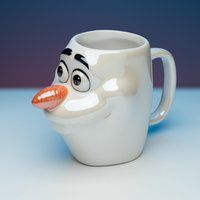 Paladone Olaf Shaped Mug Official Frozen Licensed Collectable | Ideal for Kitchens, Office & Home | Unique & Super Fun Way of Drinking Your Favourite Beverage, Multi-Colour, Approx. 300ml