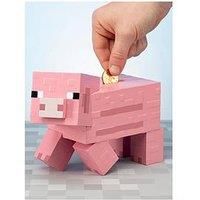 Minecraft Pig Money Bank Licensed Collectable Gaming Merchandise