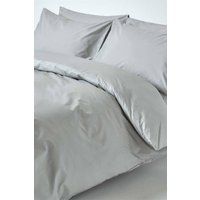Egyptian Cotton Duvet Cover with Pillowcase Set, 200 TC 400 TC Equivalent