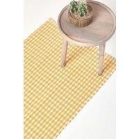 Cotton Gingham Rugs Pink Blue Beige Green Orange Carpet Kids Bath Mats