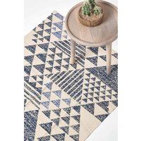 New Small and Extra Large Modern Soft Multi Coloured Geometric Printed Rugs