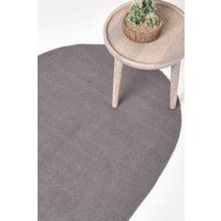 Handmade Braided Oval & Round Rug For Bedroom & Living Room Reversible Small Rug