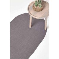 Handmade Braided Oval & Round Rug For Bedroom & Living Room Reversible Small Rug