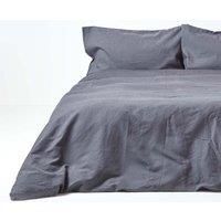 Luxury Soft Linen Duvet Cover with Pillowcases Single Double King Super King