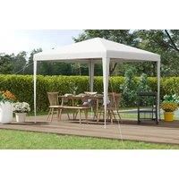 Outsunny Garden Gazebo Marquee Party Tent Wedding Canopy Patio Blue 2.7 x 2.7m