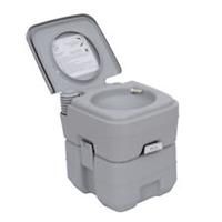 Outsunny 20L Camping Toilet Portable Travel WC Caravan Picnic Fishing Restroom