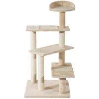 100CM Cat Tree Scratcher Play Climbing Post Kitten Pet Scratching Furniture