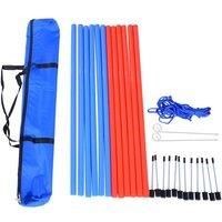 Pet Agility Set Training Play Kit Dog Jump Hoop Poles Tunnel Obedience Equipment