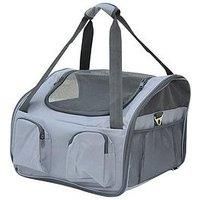 PawHut Folding Pet Bag Carrier Car Seat Dog Cat Safety Travel Shoulder Portable