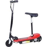 Homcom Kids Foldable Electric Scooter 120W, red