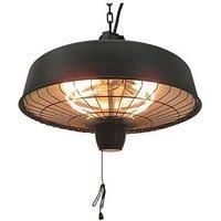 Outsunny Adjustable Infrared Halogen Ceiling Mounted Light Heater 1000/2500W