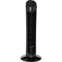 HOMCOM 30" Oscillating Tower Fan 3 Speed Mode Ultra Slim Indoor Air Refresher Cooling Machine Noise Reduction - Black